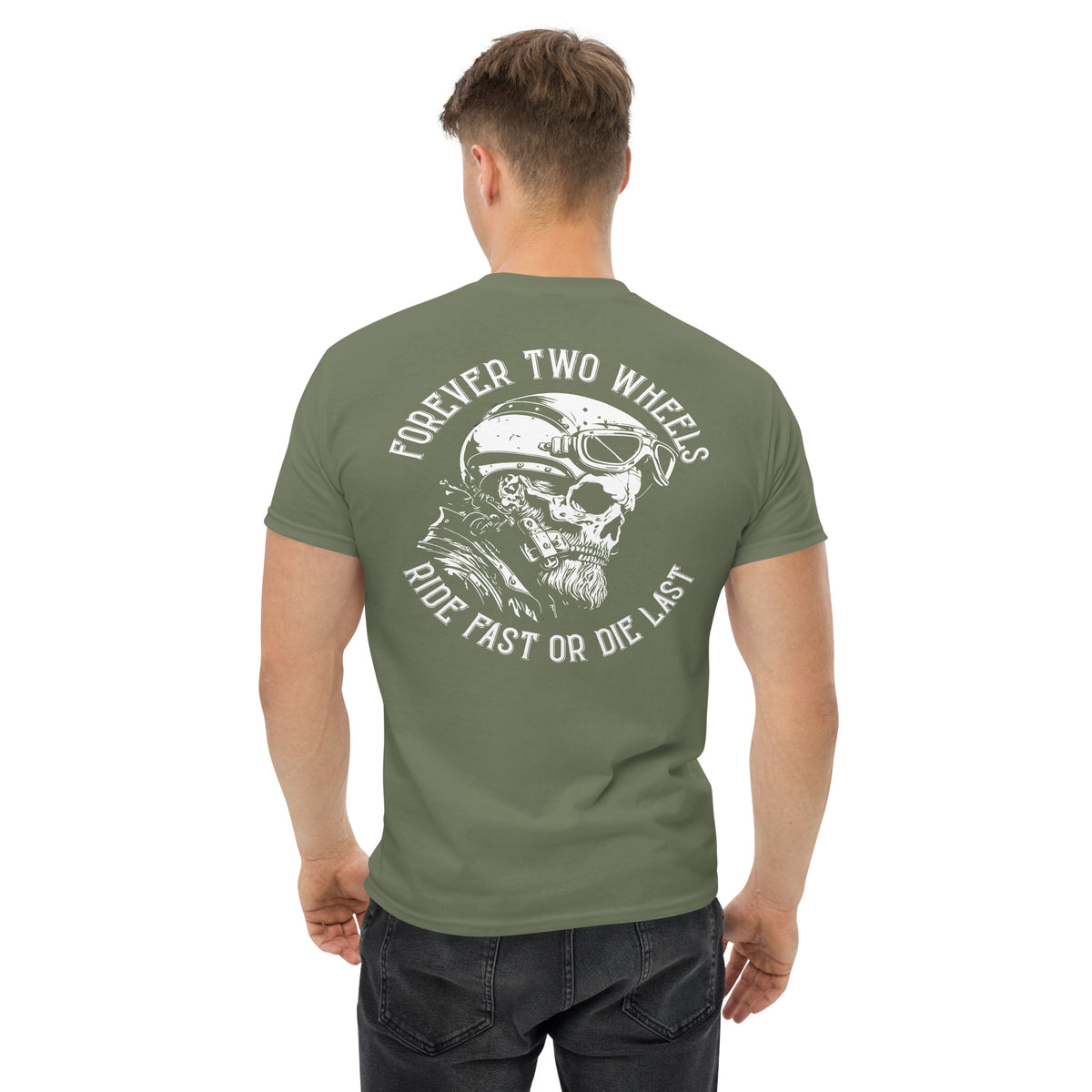 Herren T-Shirt "RIDE FAST OR BE LAST" Variante 1