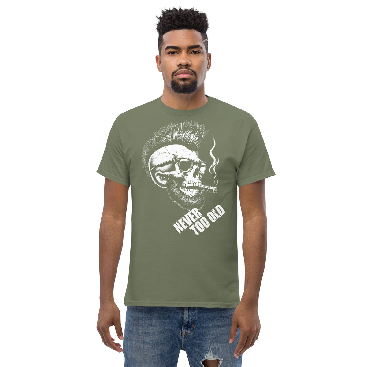 Herren T-Shirt "Never Too Old " Variante 1