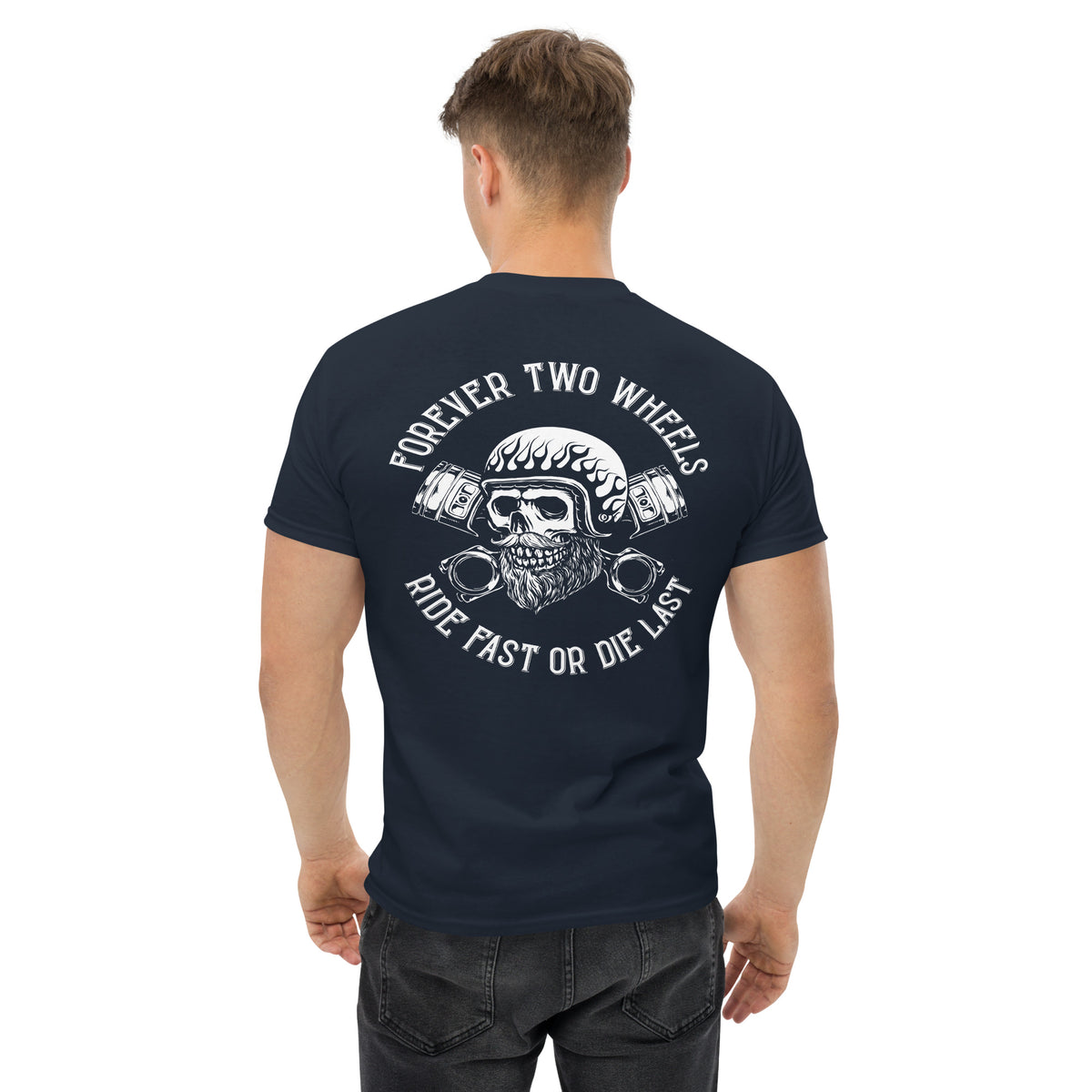 Herren T-Shirt "RIDE FAST OR BE LAST"