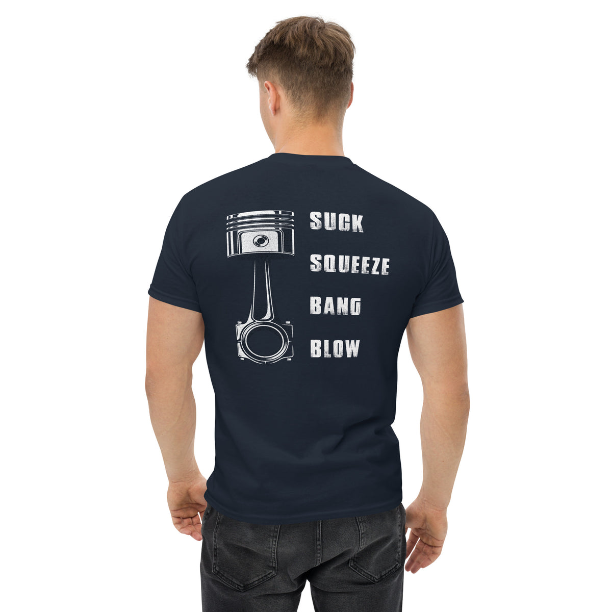 Herren T-Shirt "Suck Squeeze Bang Blow "