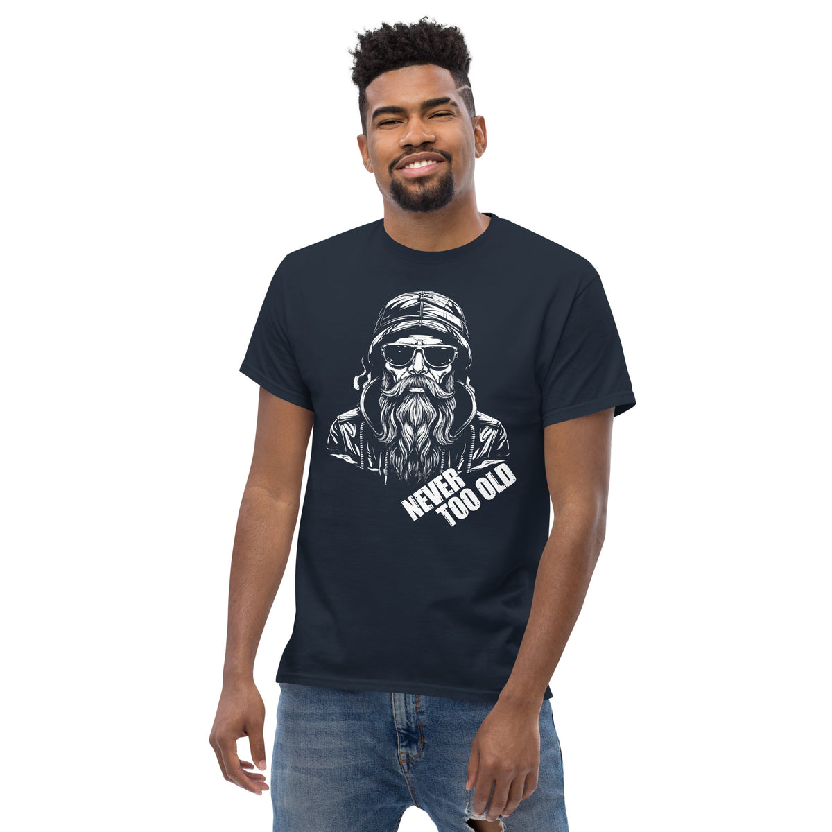 Herren T-Shirt "Never Too Old "