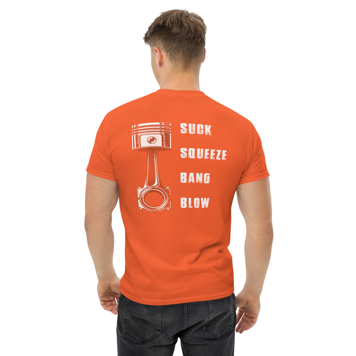 Herren T-Shirt "Suck Squeeze Bang Blow "