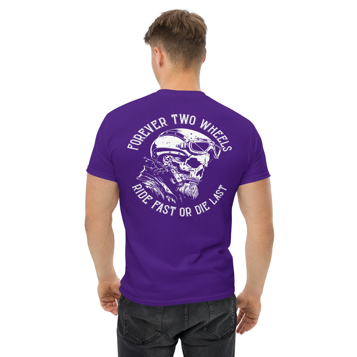 Herren T-Shirt "RIDE FAST OR BE LAST" Variante 1