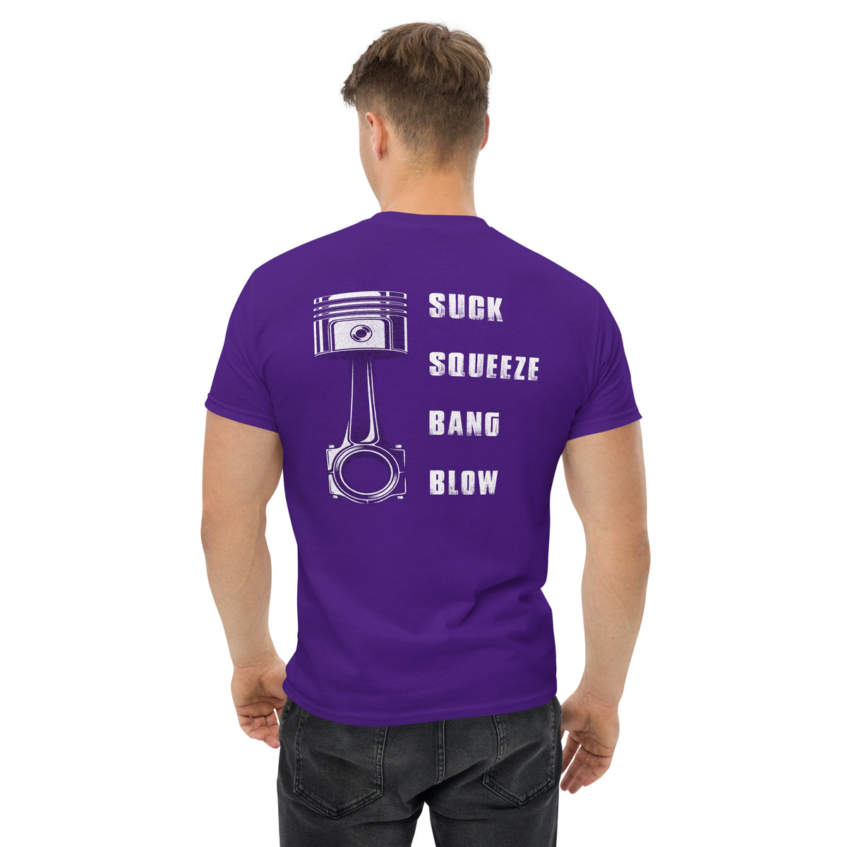 Herren T-Shirt "Suck Squeeze Bang Blow "