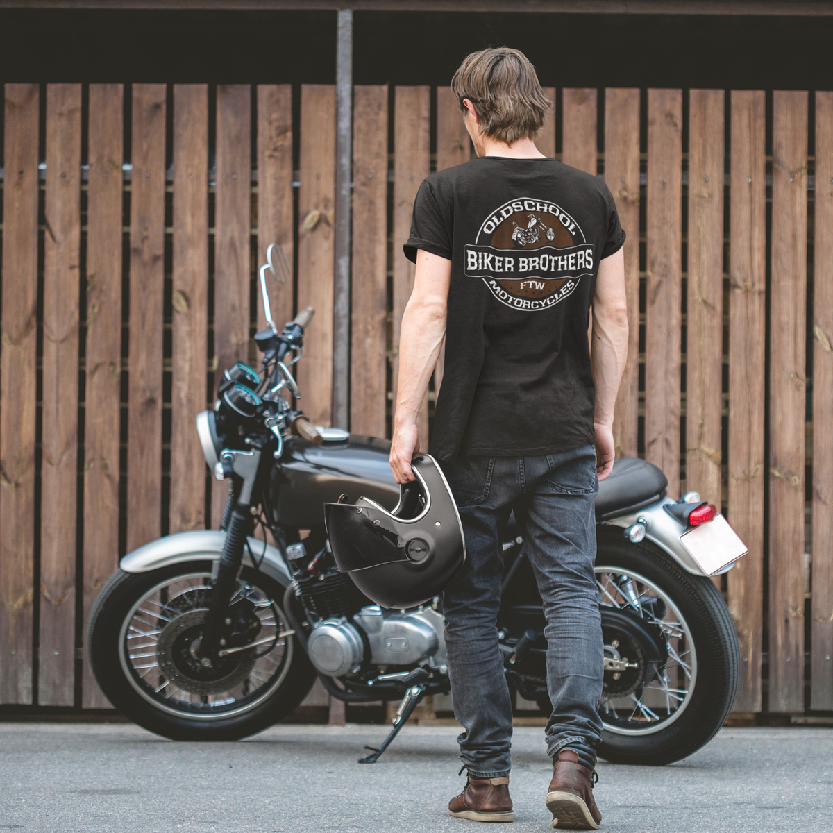 Herren T-Shirt "Biker Brotherhood" Variante 9