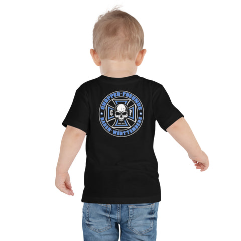 Chopper-Freunde Baby-T-Shirt " Rückendruck" Variante 1