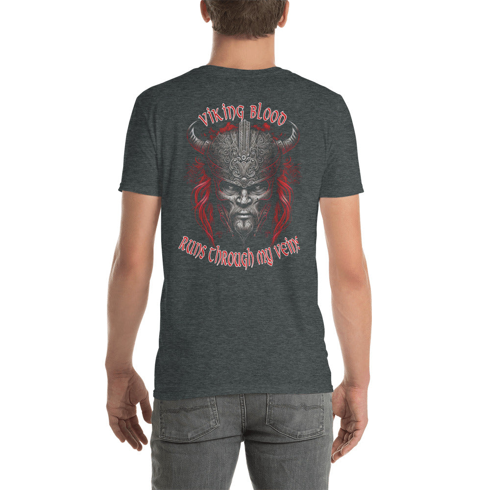 Herren T-Shirt und Hoodies Wikinger "Nordic Blood runs through my Veins" Variante 14