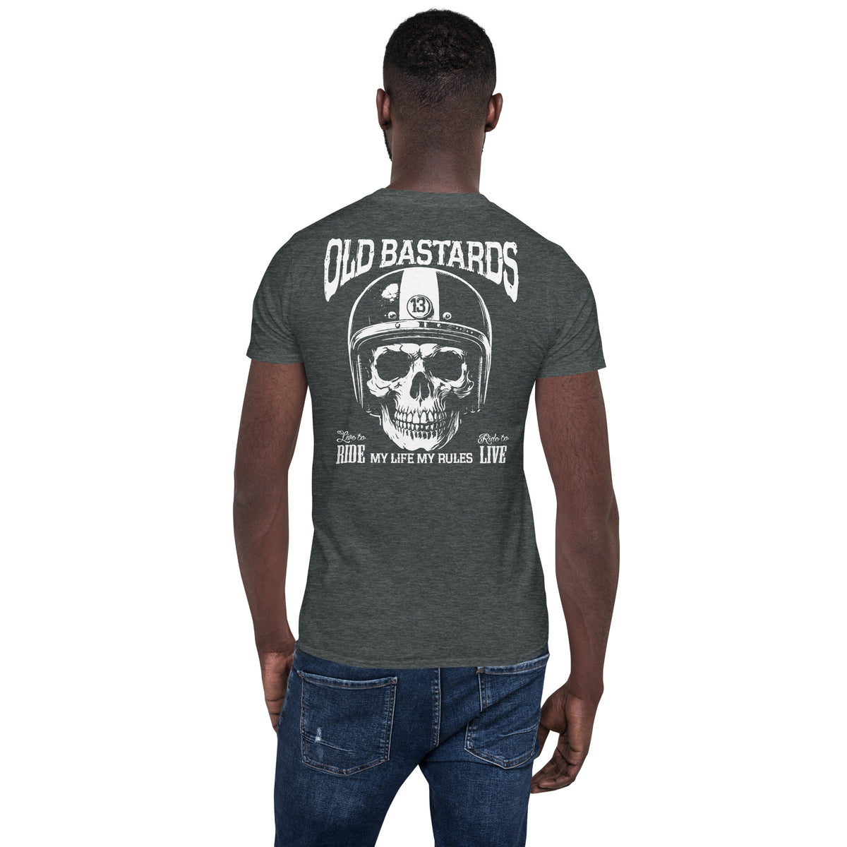 Herren T-Shirt "OLD Bastards" Skulls Variante1