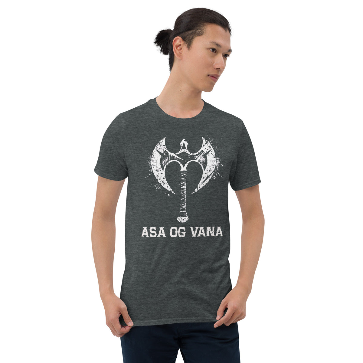 Herren T-Shirt und Hoodies Wikinger " Asa Og Vana " Variante 2