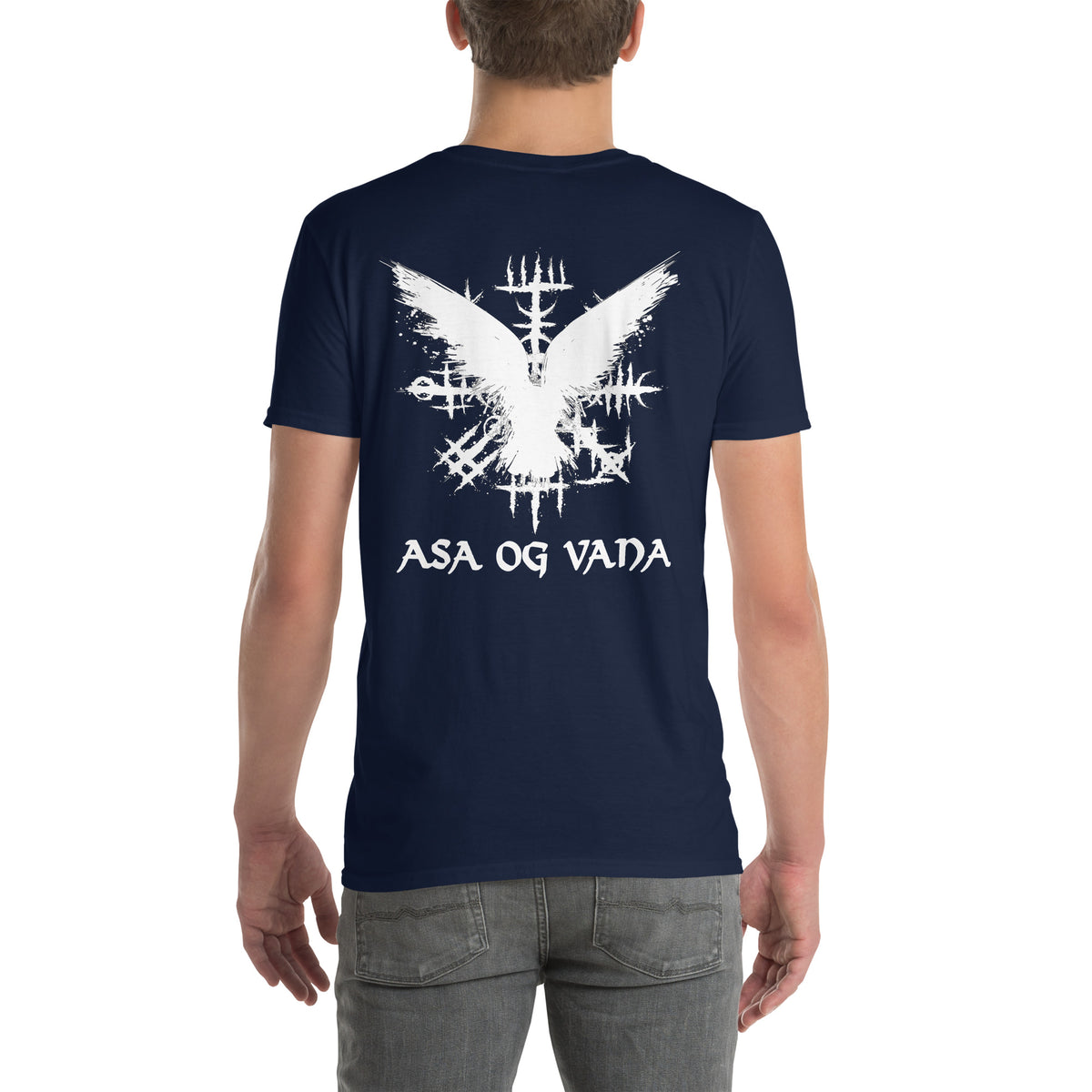 Herren T-Shirt und Hoodies Wikinger " Asa Og Vana" Variante 4