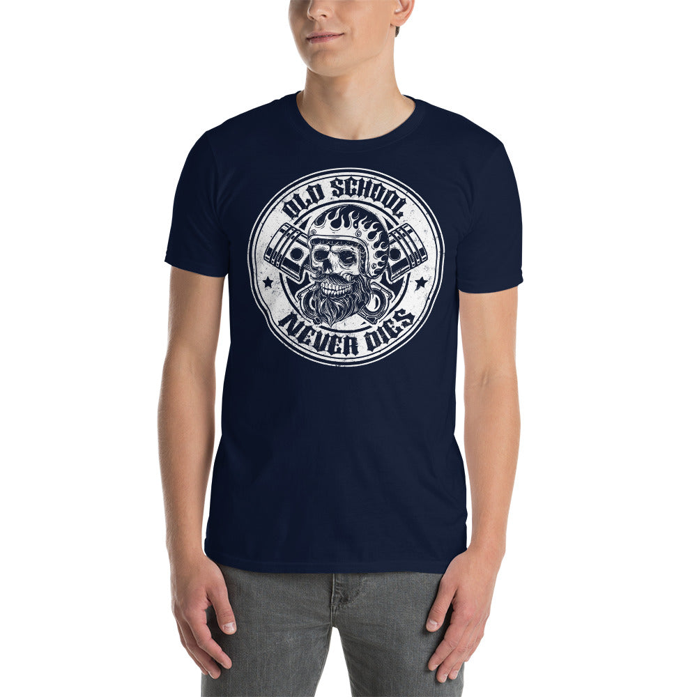 Herren T-Shirt "Old School Never Die" Variante 2