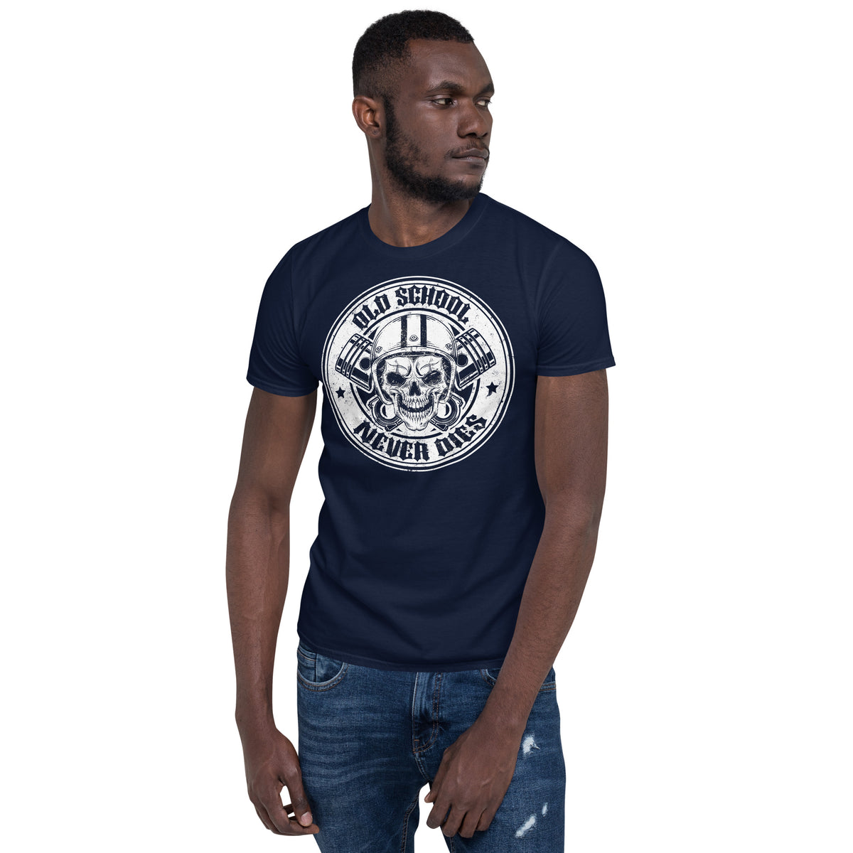 Herren T-Shirt "Old School Never Die" Variante 3