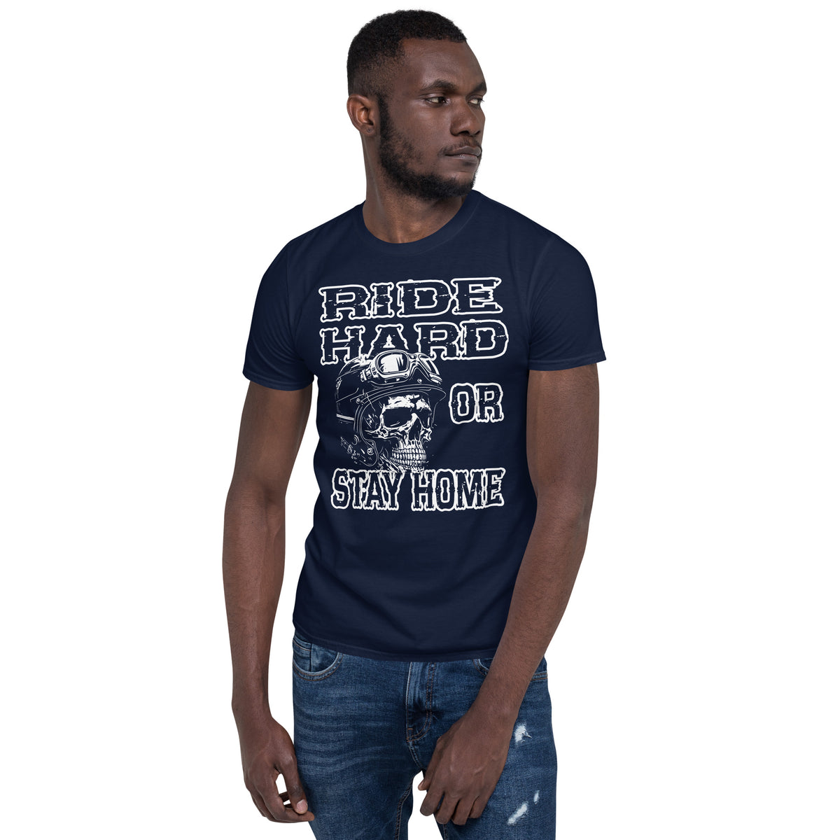 Herren T-Shirt "Ride Hard or Stay Home " Variante 4