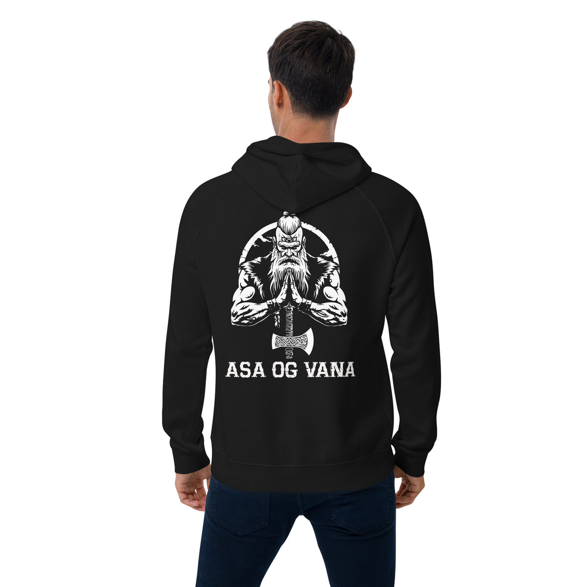 Herren T-Shirt und Hoodies Wikinger "Asa Og Vana" Variante 1