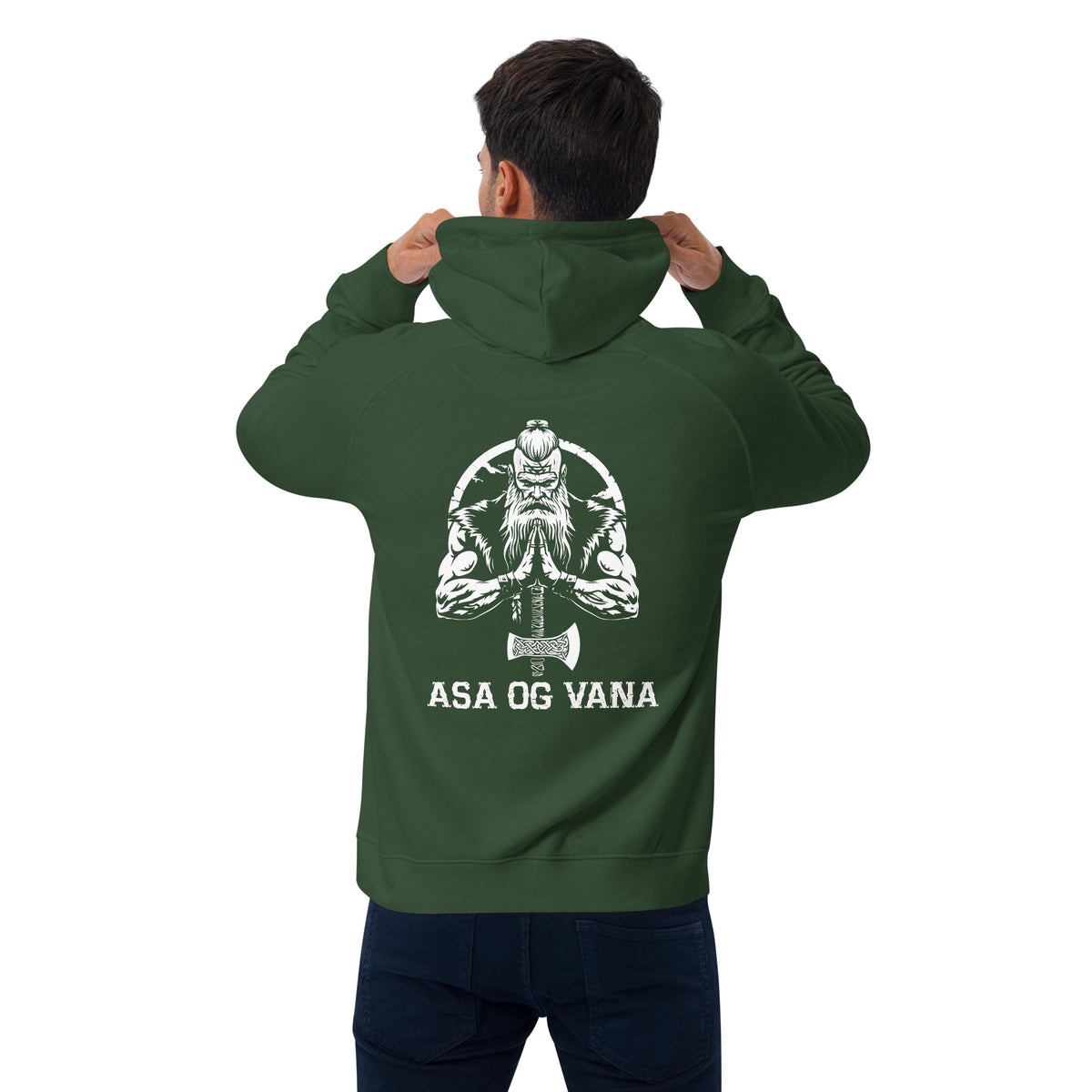 Herren T-Shirt und Hoodies Wikinger "Asa Og Vana" Variante 1