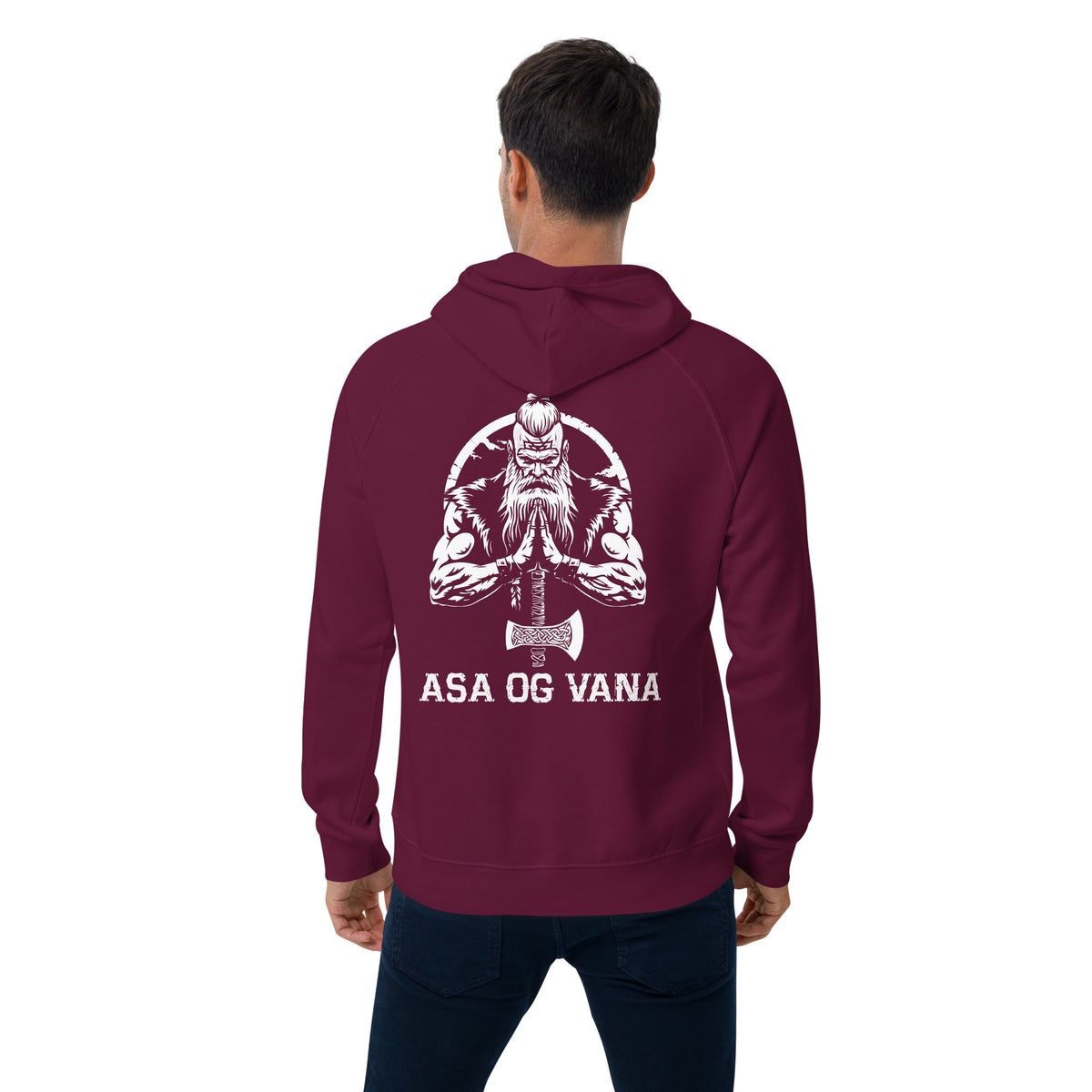 Herren T-Shirt und Hoodies Wikinger "Asa Og Vana" Variante 1