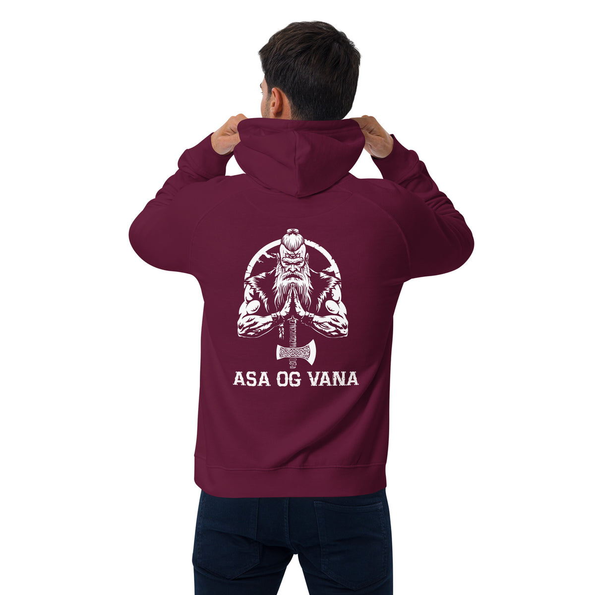 Herren T-Shirt und Hoodies Wikinger "Asa Og Vana" Variante 1