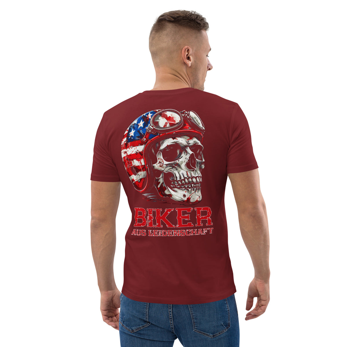 Unisex T-Shirt " Biker aus Leidenschaft " Variante 1