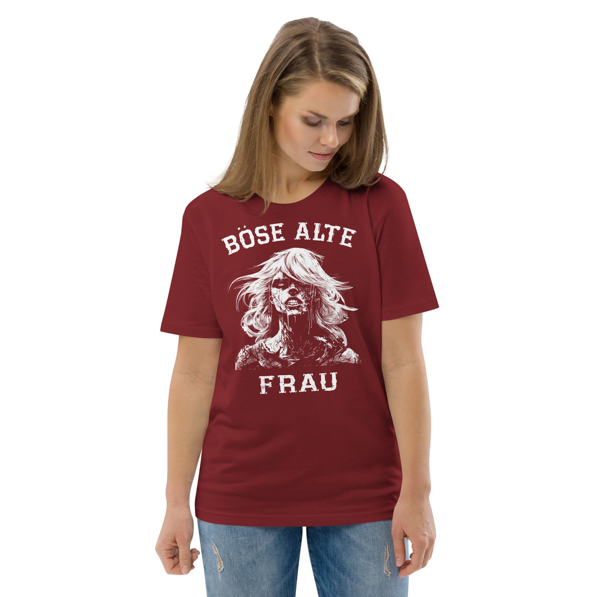 Damen T-Shirt "Böse Alte Frau" Variante 3