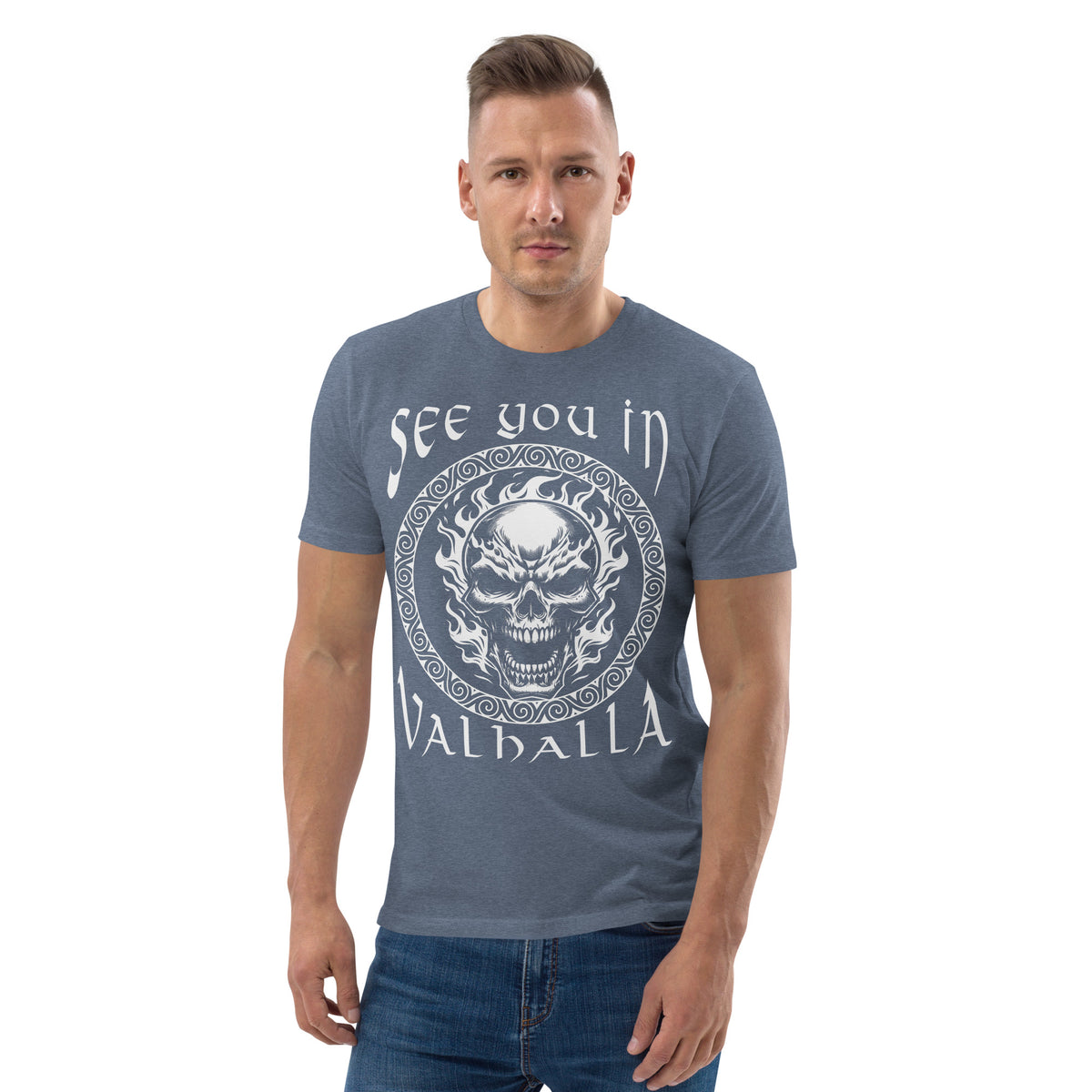 Herren T-Shirt und Hoodies Wikinger "SEE YOU IN VALHALLA" Variante 4