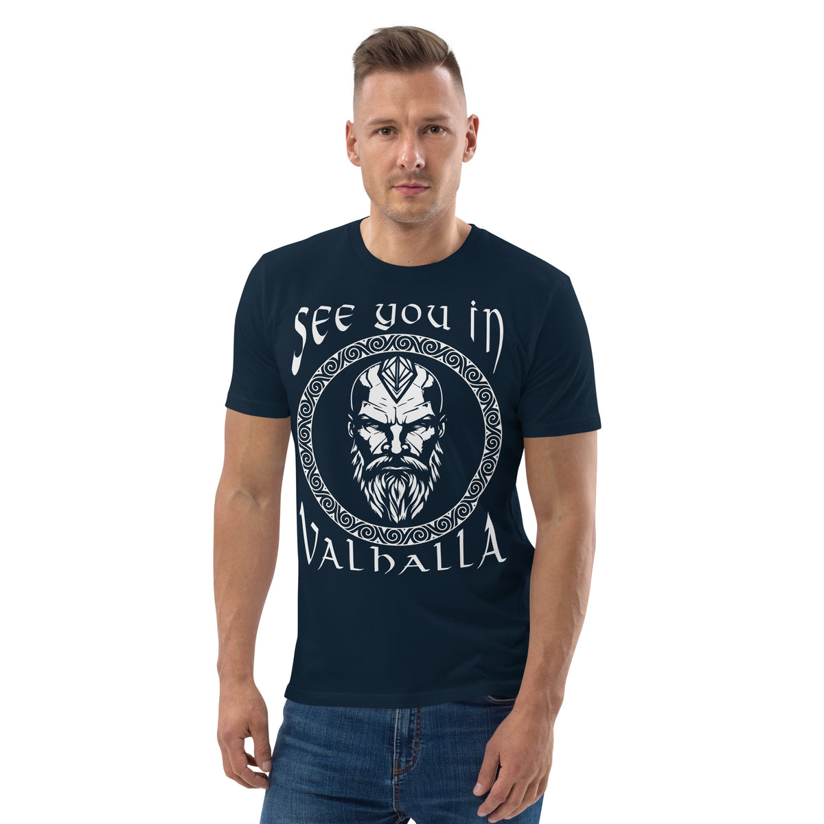 Herren T-Shirt und Hoodies Wikinger "SEE YOU IN VALHALLA" Variante 5