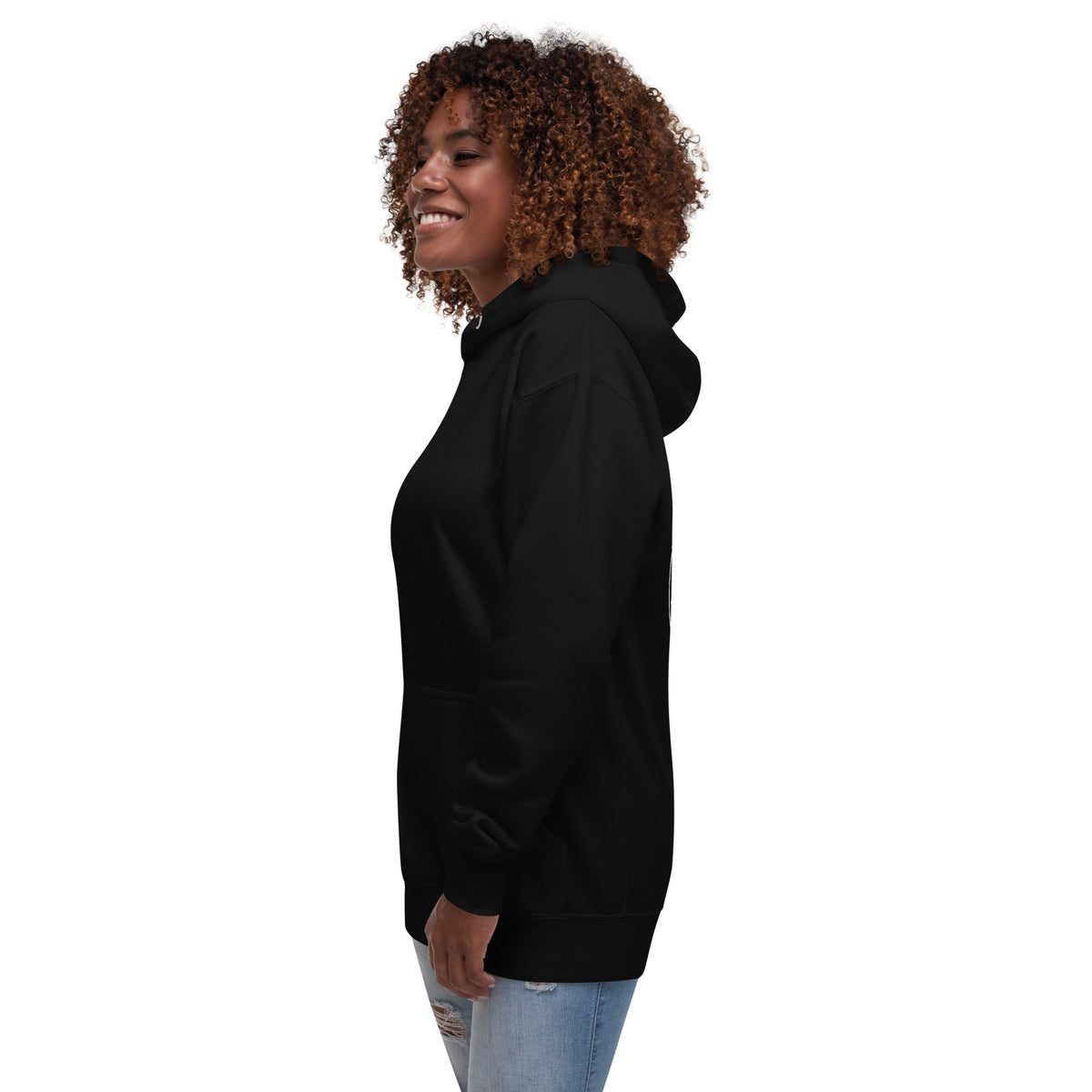 Biker - Premium Unisex Hoodie " Wild Roses Forever Two Wheels " Damen