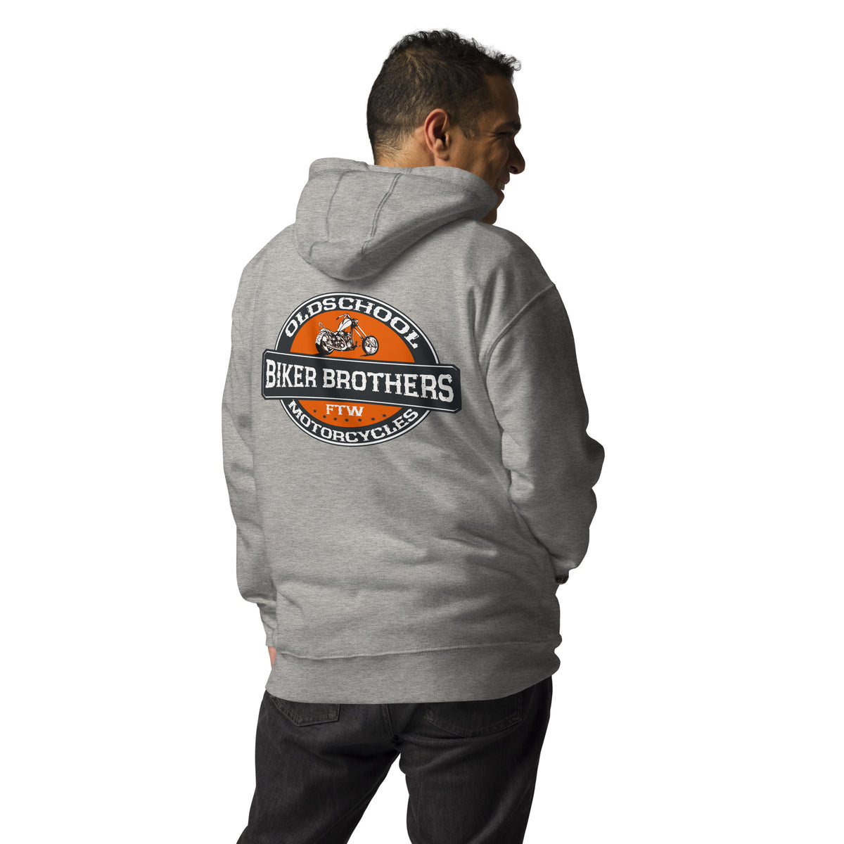 Biker - Premium Unisex Hoodie " Biker Brothers" Variante2