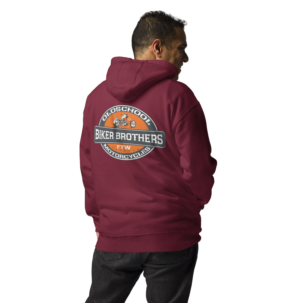 Biker - Premium Unisex Hoodie " Biker Brothers" Variante2