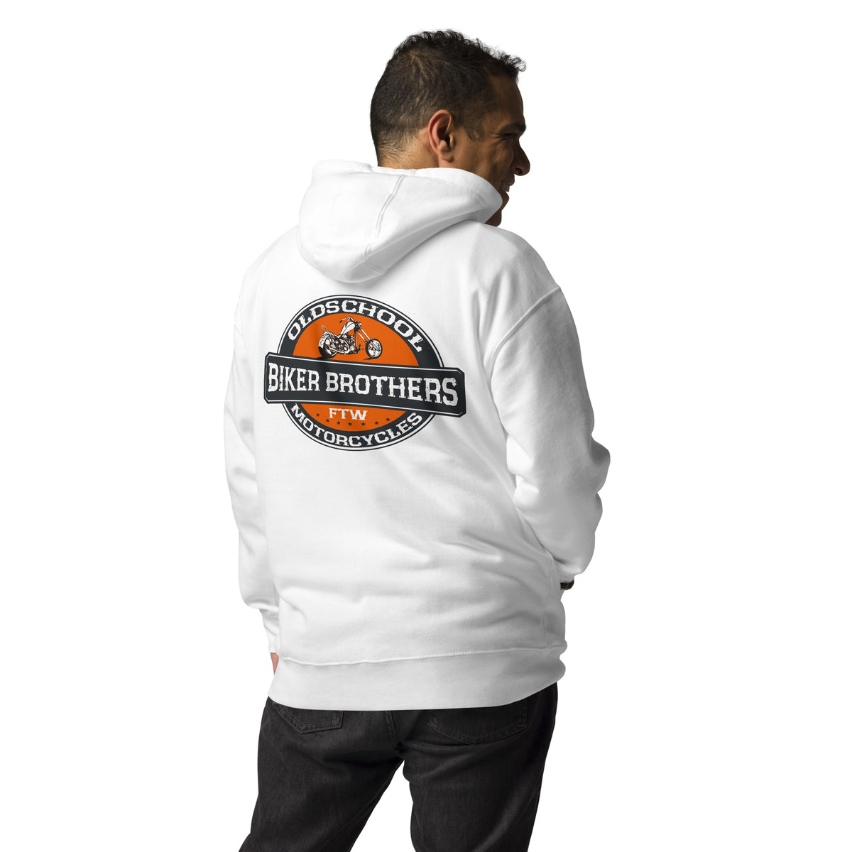 Biker - Premium Unisex Hoodie " Biker Brothers" Variante2