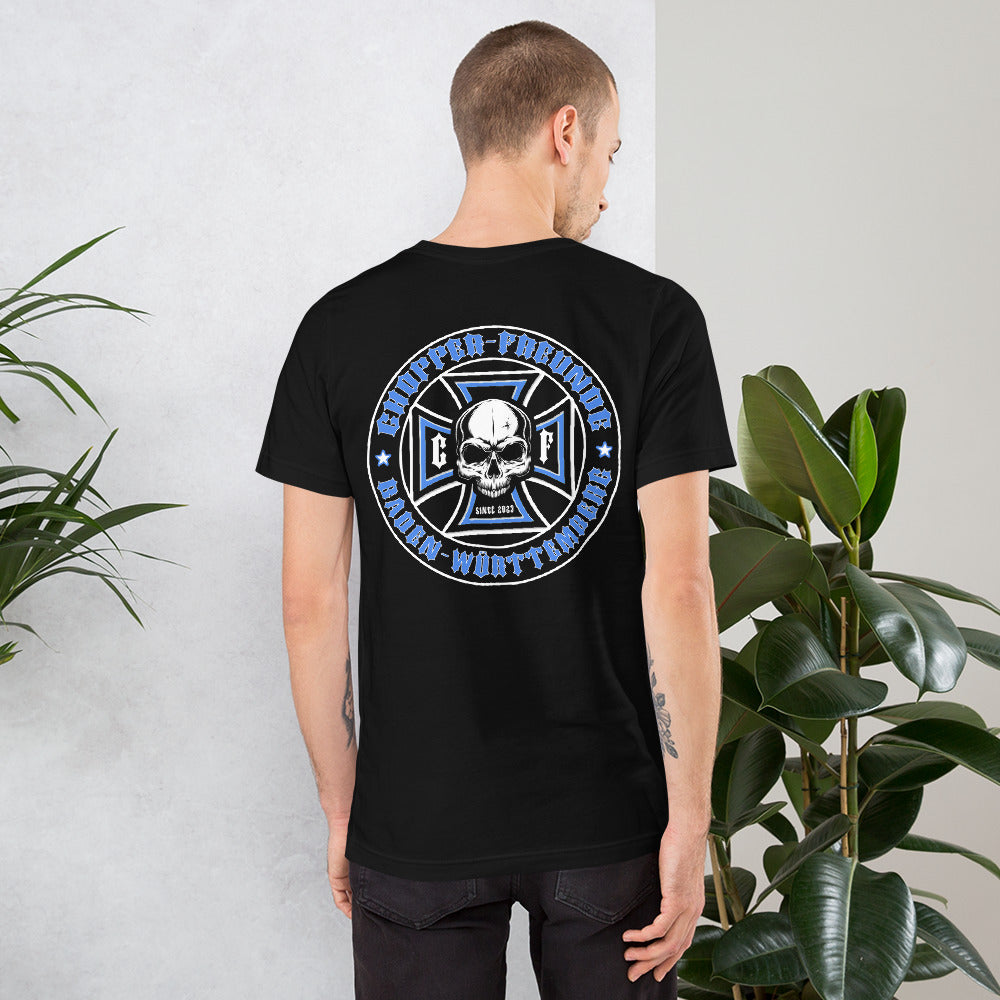 Chopper-Freunde T-Shirt " Vorder und Rückendruck" Variante 4 bis 5xxl-Biker-Shirts