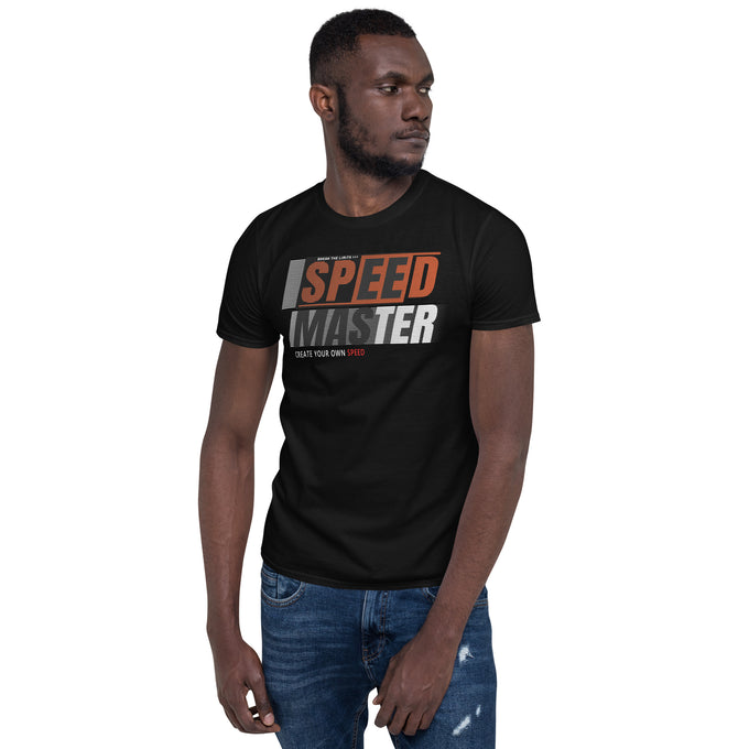 Biker Motorrad T-Shirts "Super Bike Speed Bike Racing Bike" Variante 7 – Schwarz – Vorderansicht