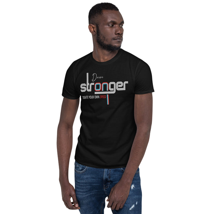 Biker Motorrad T-Shirts "Super Bike Speed Bike Racing Bike" Variante 9 – Schwarz – Vorderansicht