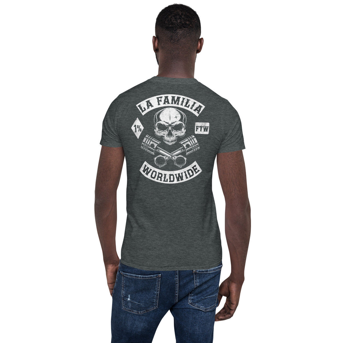 Herren T-Shirt "La Familia Worlwide Variante3"-Biker-Shirts