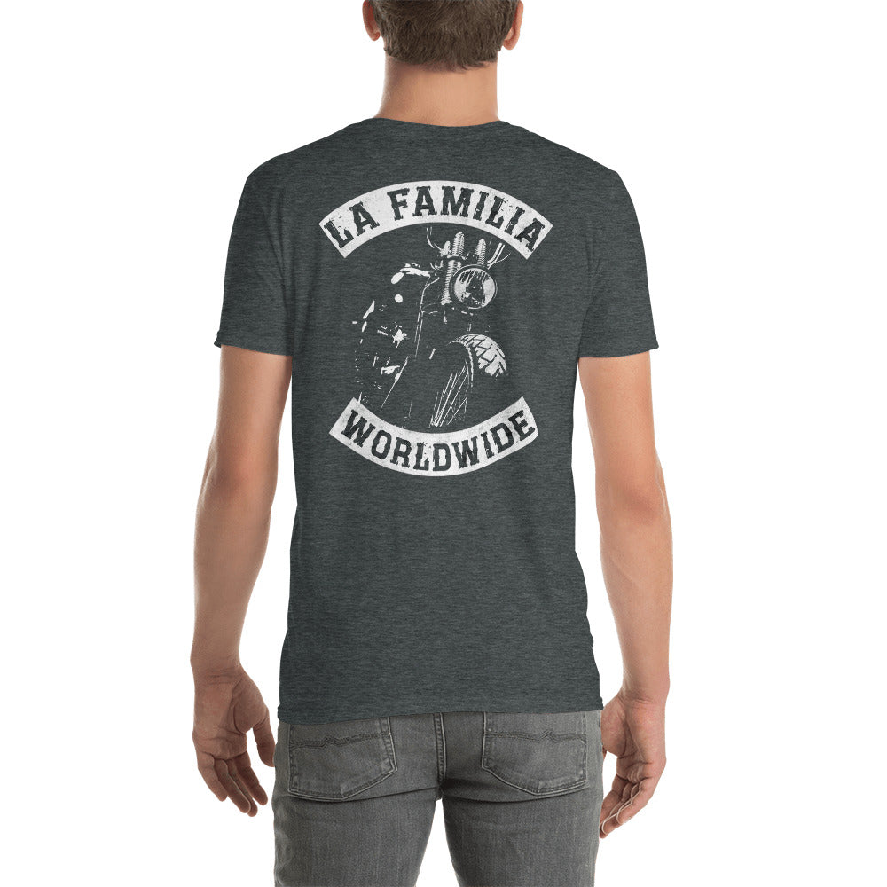 Herren T-Shirt "La Familia Worlwide Variante 5"-Biker-Shirts