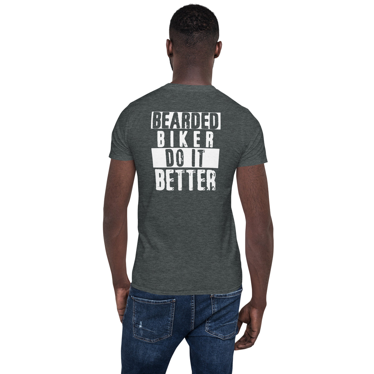 Herren T-Shirt "Bearded Inked Biker Do It Better "-Biker-Shirts