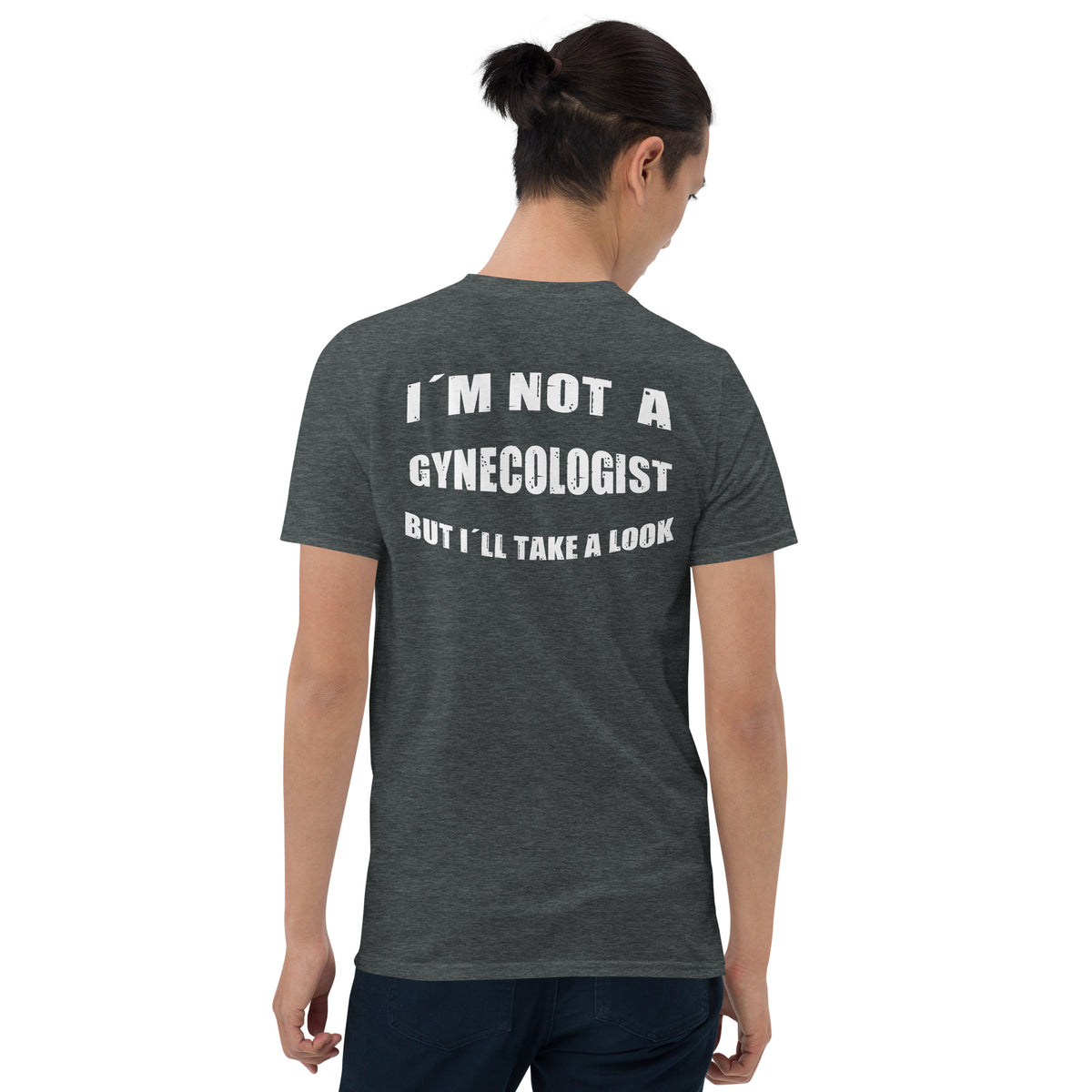 Herren T-Shirt "I'm Not A Gynecologist"-Biker-Shirts