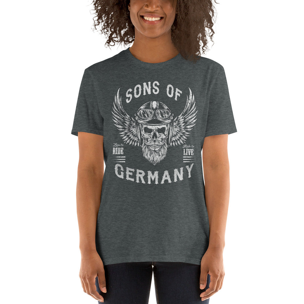 Damen T-Shirt "Sons of Germany"-Biker-Shirts