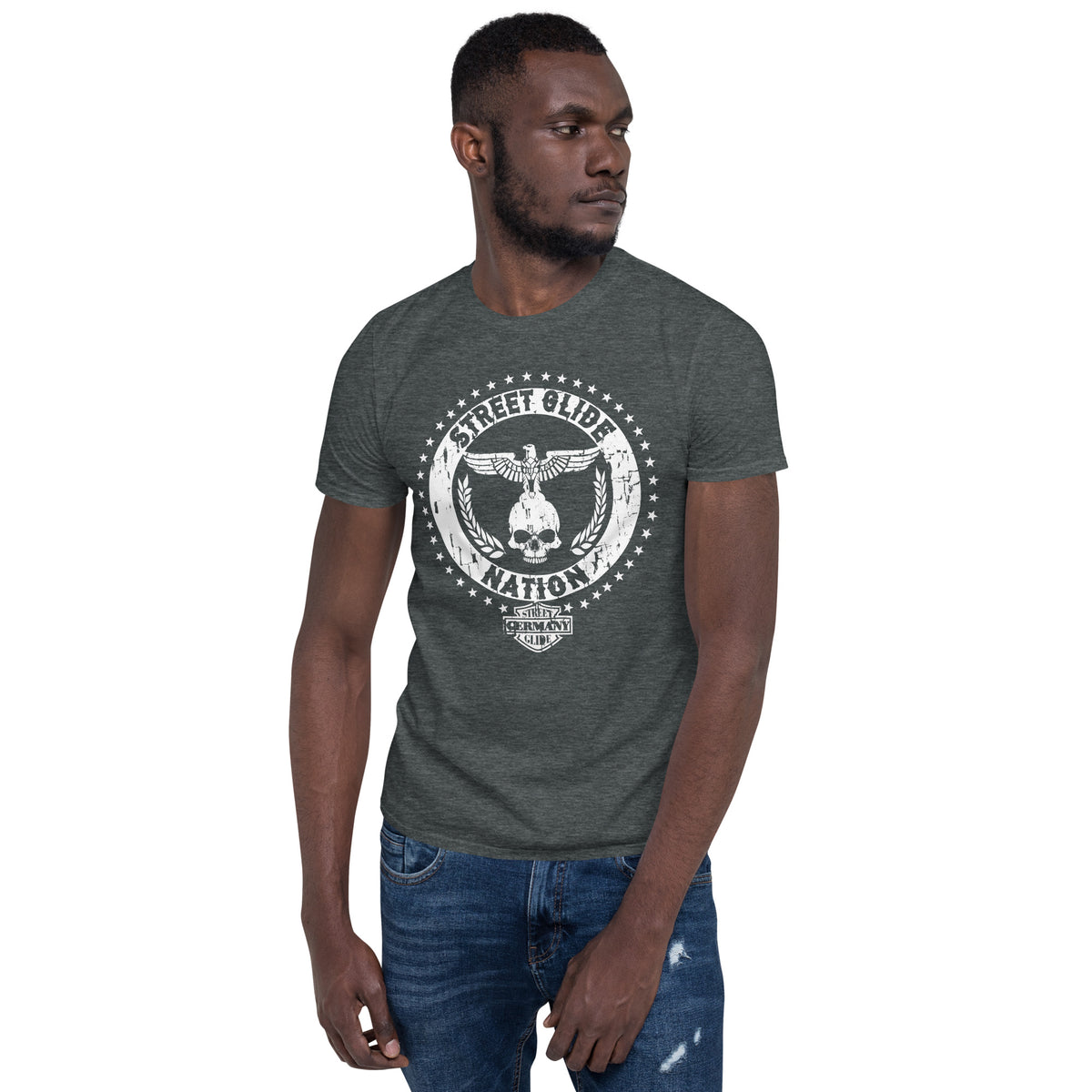 Herren T-Shirt "Street Glide Nation" Variante 3-Biker-Shirts