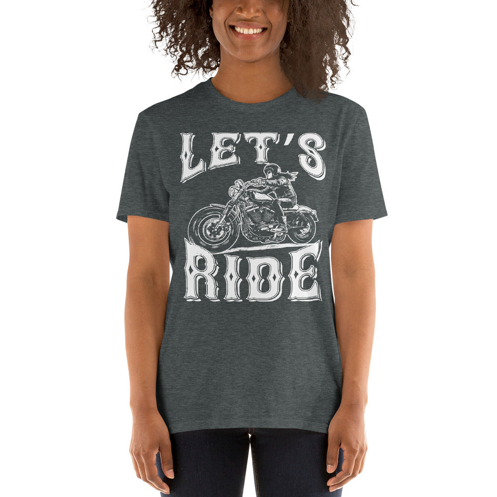 Damen T-Shirt "Lets Ride 1" Variante 1-Biker-Shirts