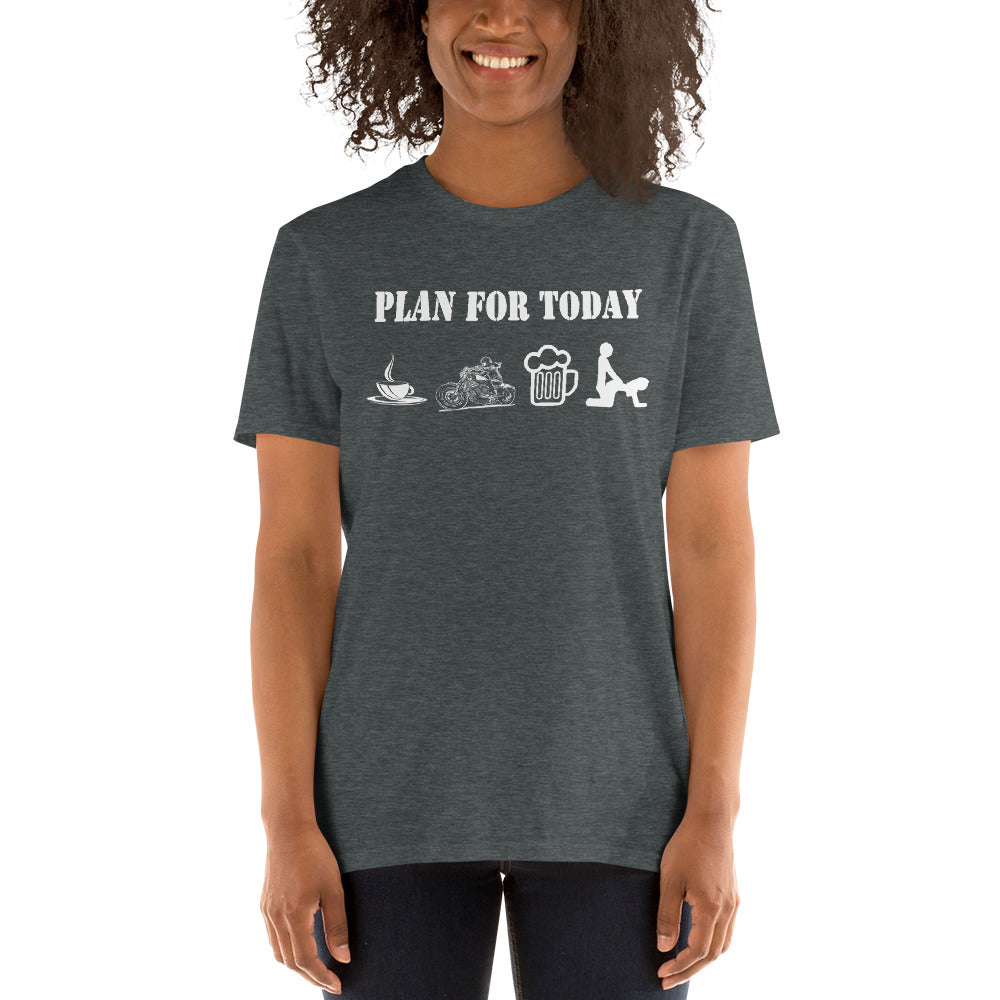 Damen T-Shirt "Plan for today"-Biker-Shirts