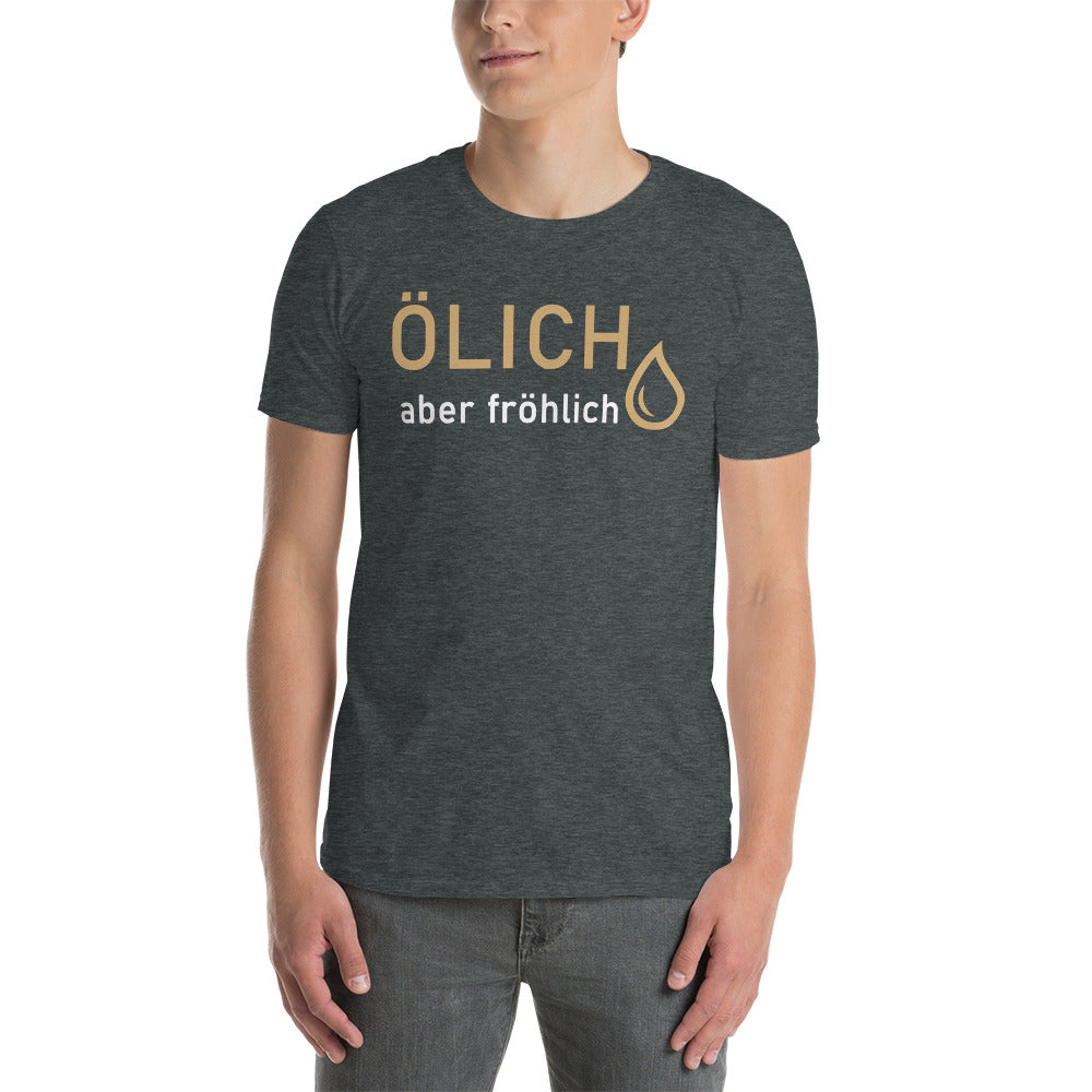 Herren T-Shirt "Ölich aber fröhlich"-Biker-Shirts