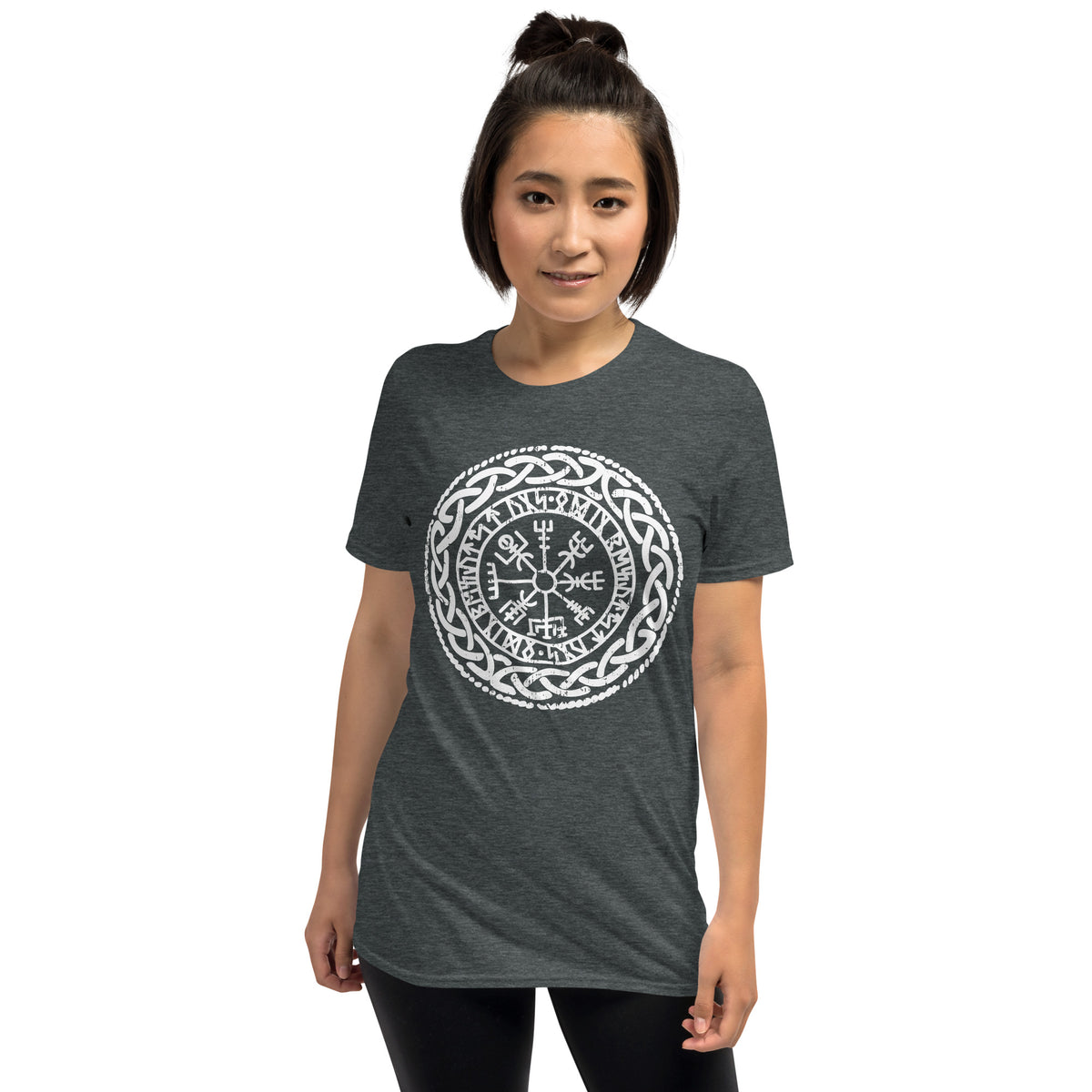 Damen T-Shirt Wikinger "Skandinavian Mandala"-Biker-Shirts