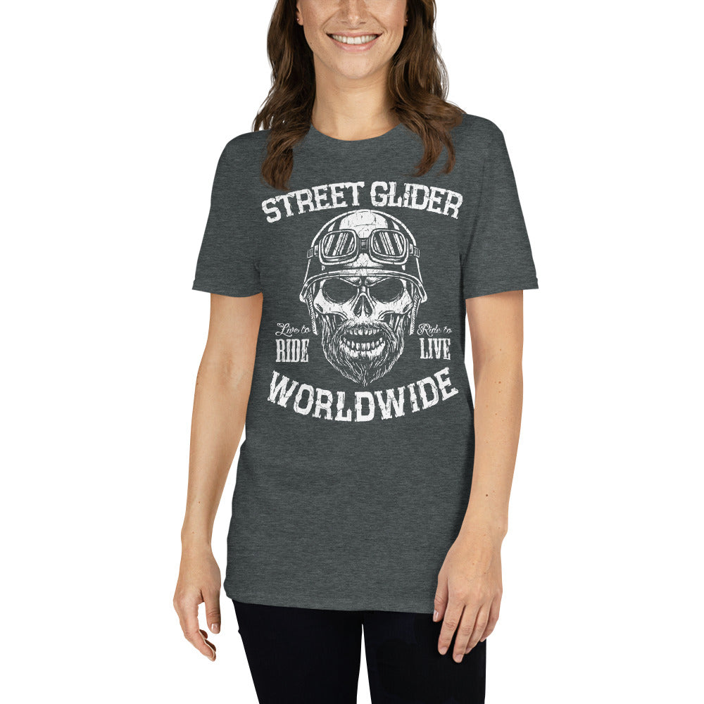 Damen T-Shirt "Street Glider Worldwide"-Biker-Shirts