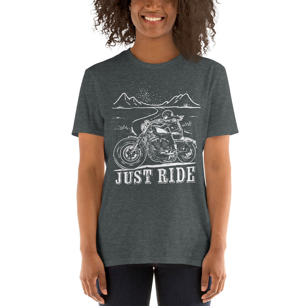 Damen T-Shirt "Just Ride" Variante 2-Biker-Shirts