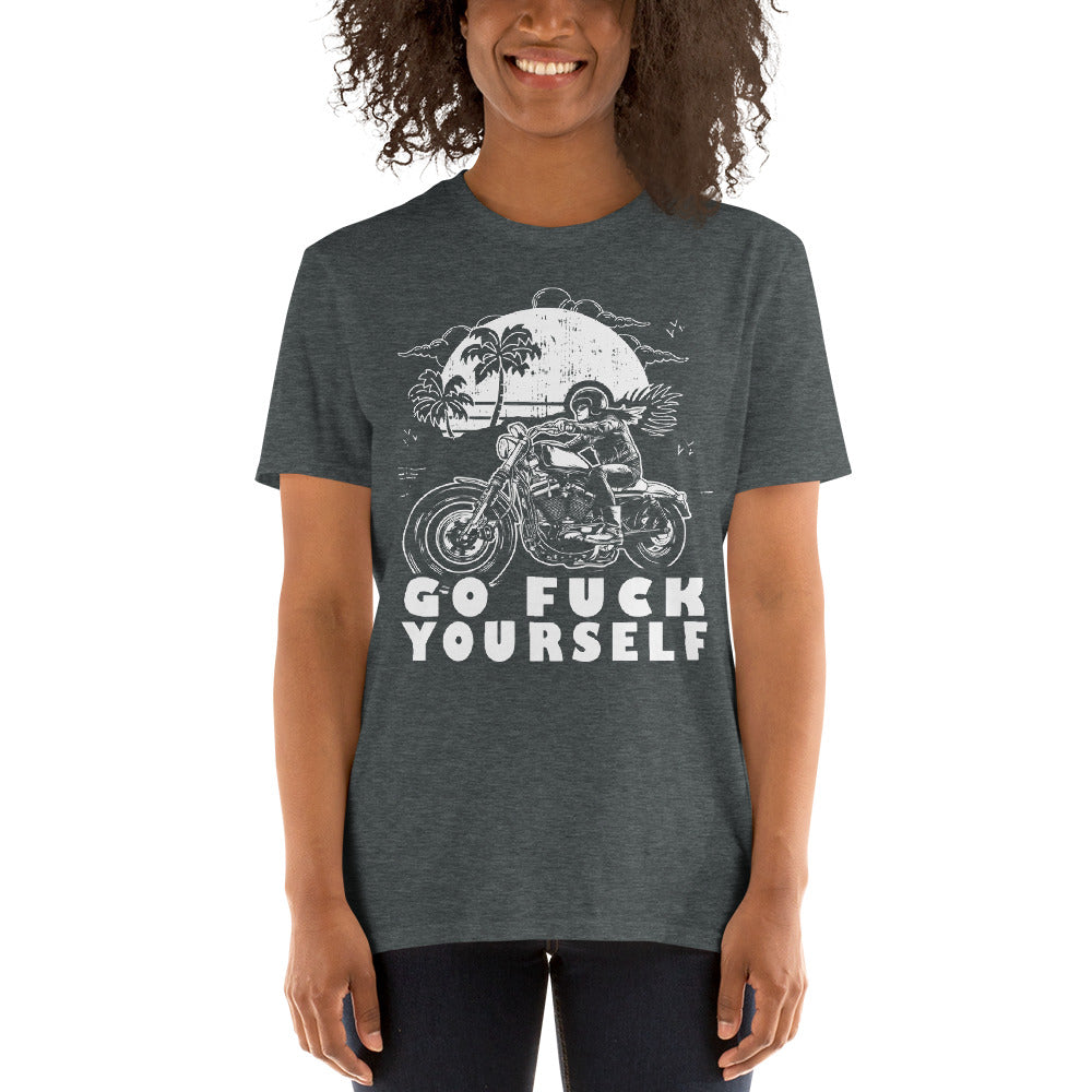 Damen T-Shirt "Go f*ck yourself!"-Biker-Shirts