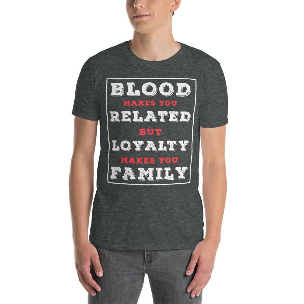 Herren T-Shirt "Loyalty makes Family"-Biker-Shirts