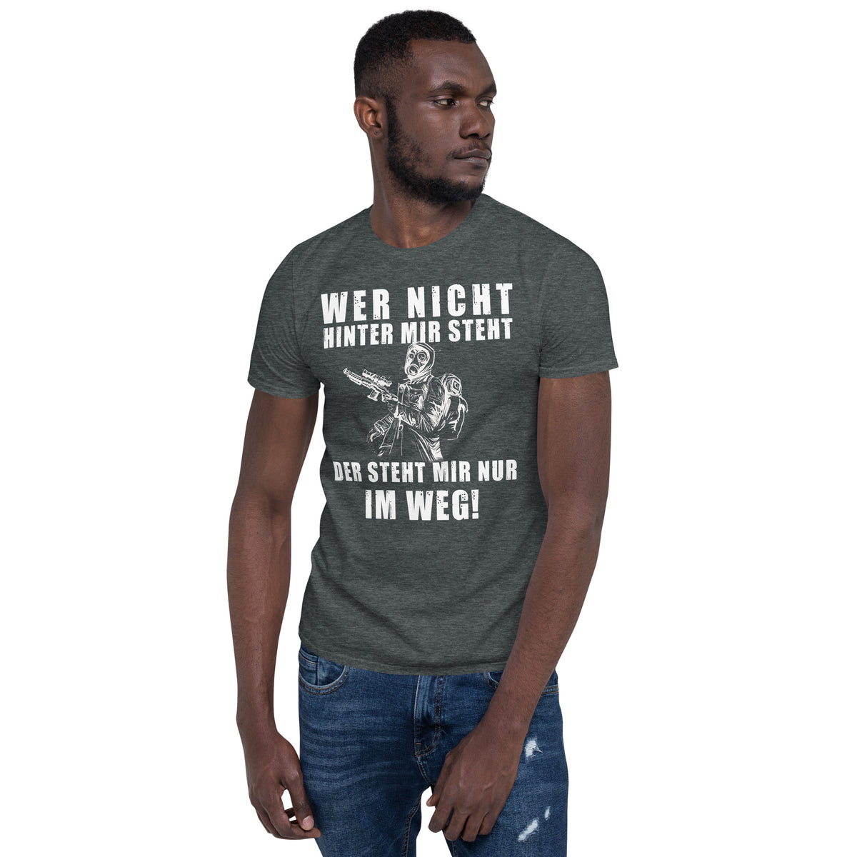 Herren T-Shirt "Nur im Weg"-Biker-Shirts