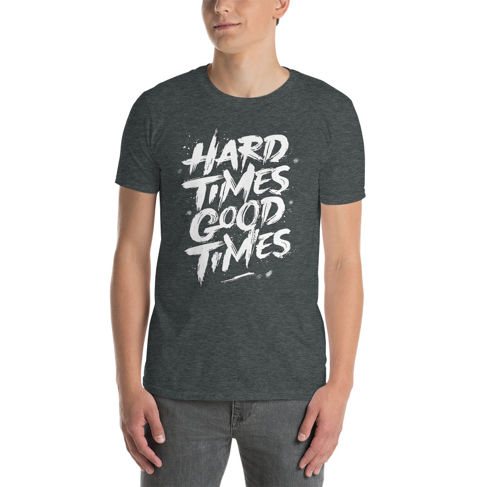 Herren T-Shirt "Hard Times Good Times"-Biker-Shirts