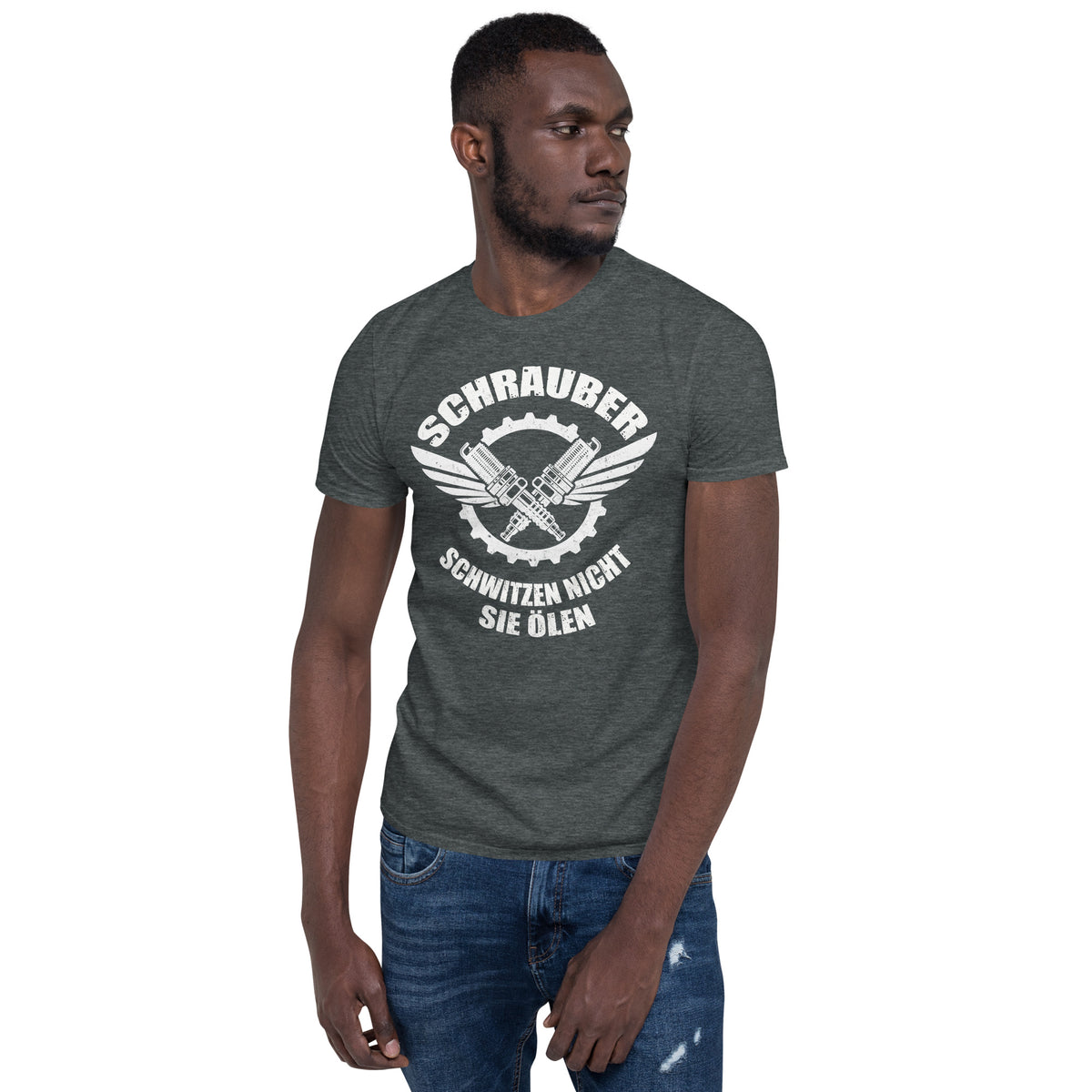 Herren T-Shirt "Schrauber" Variante 2-Biker-Shirts