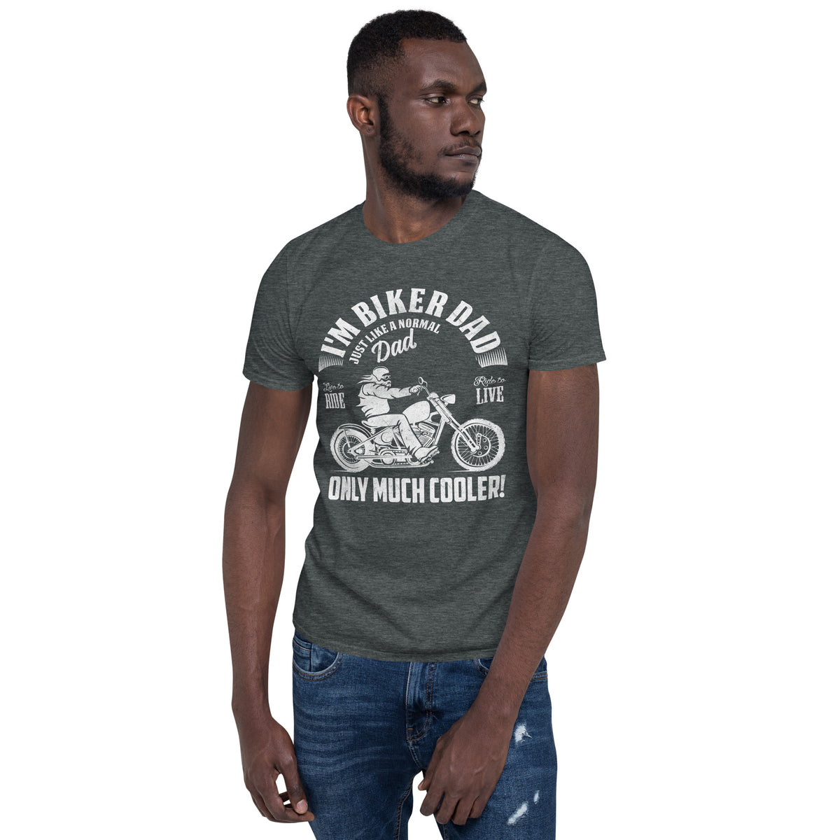 Herren T-Shirt "Biker Dad" Variante 2-Biker-Shirts